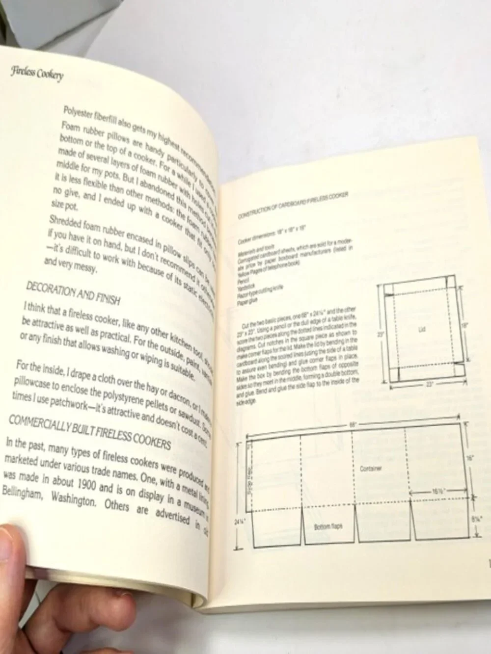 Fireless Cookery Kirschner 1981 Ultimate Off-Grid & Survivalist Guide to Cooking